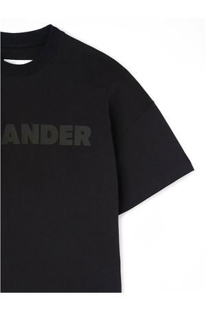 Black cotton T-shirt JIL SANDER | J21GC0168J20243001